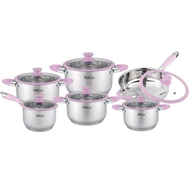 Bateria De Cocina Perla S112cl Claudia 12 Pieza... image number null