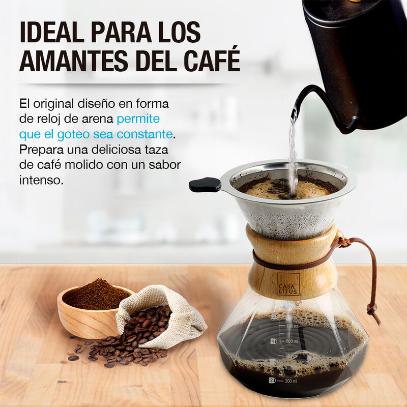 Cafetera Individual Chemex Grande 800 ml Caf&eacute; M... image number null