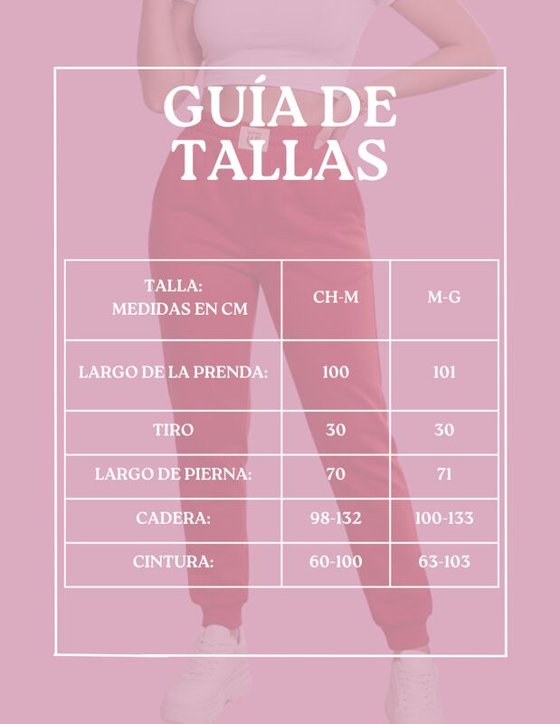 Pants Mujer Corte Ancho PANT-061 Rosa Dise&ntilde;o Mo... image number null