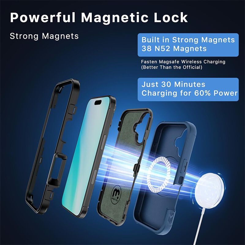 Funda Mybat Maverick Mag Clip Para Iphone 16 Pl... image number null