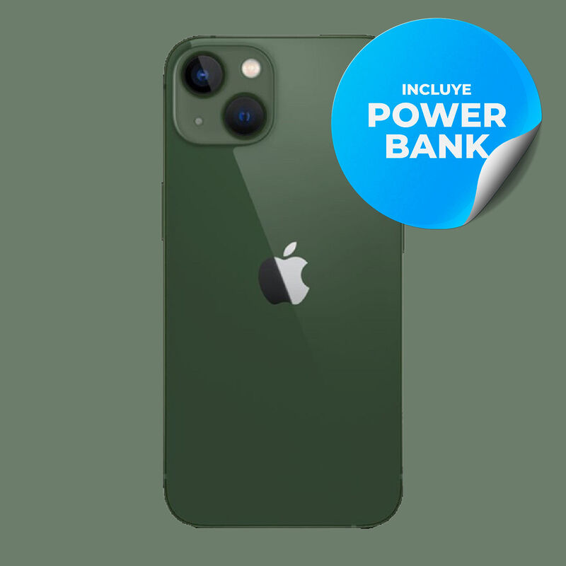 Iphone 13 Reacondicionado 128Gb Verde + Power B... image number null
