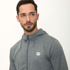 Sudadera Wilson con capucha y bolsa para hombre GRIS OXFORD GD