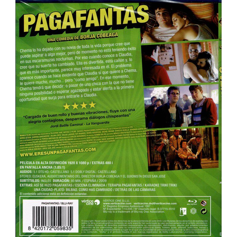 Pagafantas (blu-ray) image number null