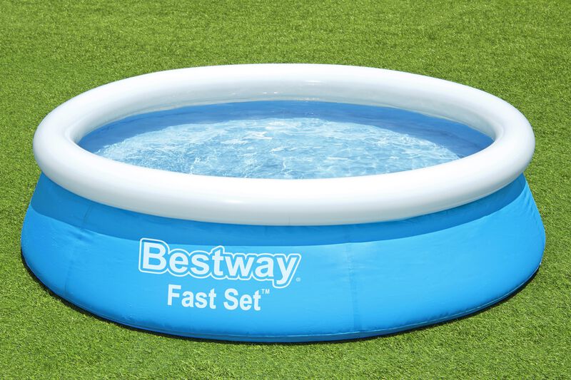 Alberca semi inflable redonda. 1/mod.  1.83mx51... image number null