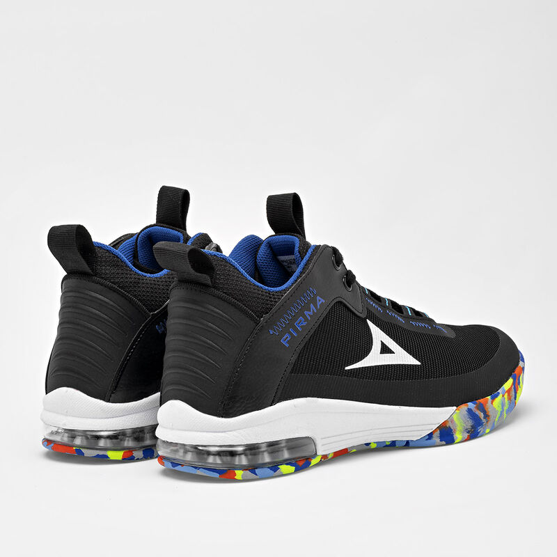 Pirma Tenis deportivo para hombre negro azul BA... image number null