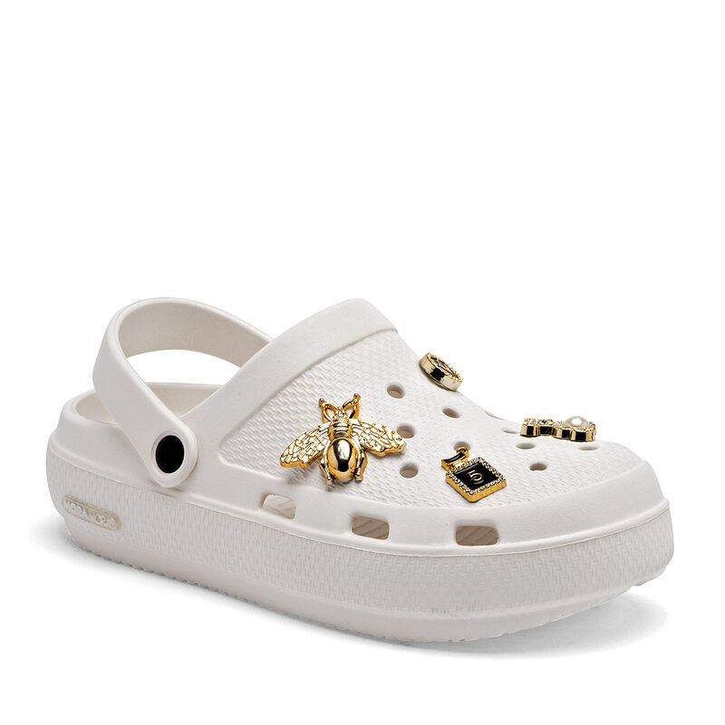 Moramora Sandalia para mujer beige image number null