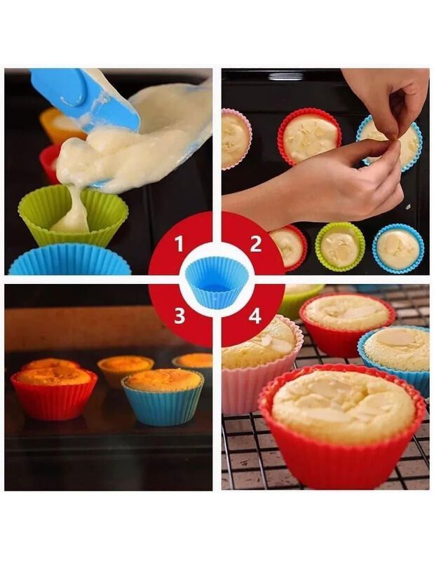 Set de capacillos Casa BIU de silic&oacute;n 38 piezas image number null