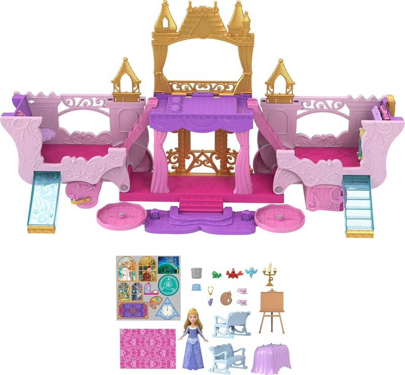 DISNEY PRINCESA SET DE JUEGO CARRUAJE TRANSFORM... image number null