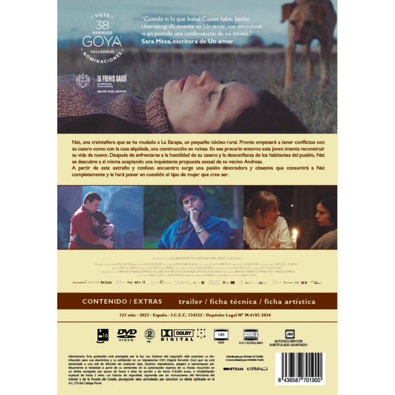 Un amor [DVD] (2023) image number null