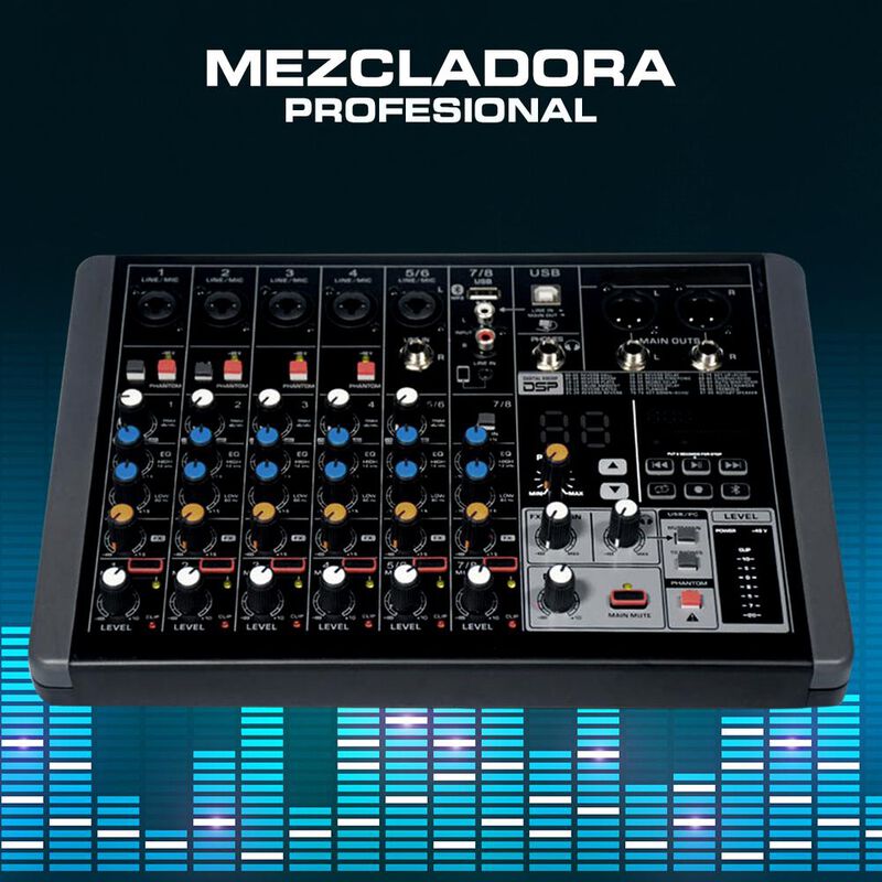 Kit Musico 2 Sp15 Advanced + Mezcladora + Micr&oacute;... image number null