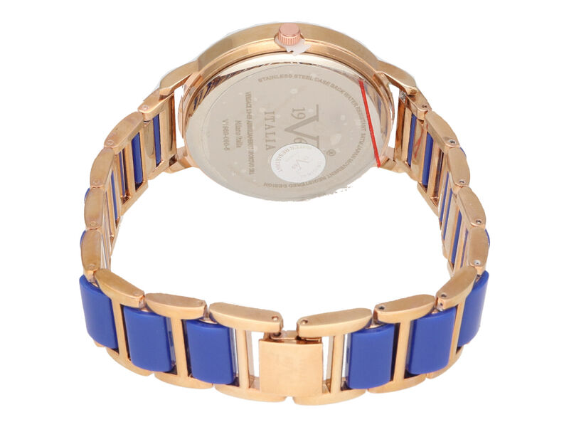 Reloj de Pulso V1969 color Azul/Dorado para Muj... image number null