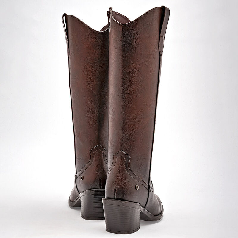 Moramora Bota para mujer caf&eacute; image number null