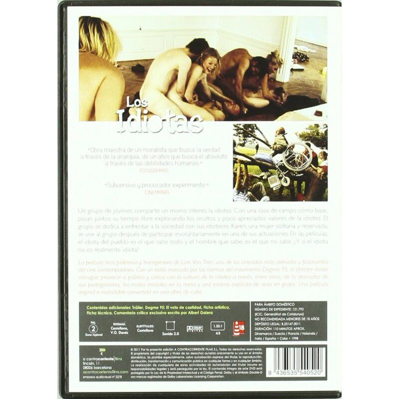 Los idiotas (DVD) image number null