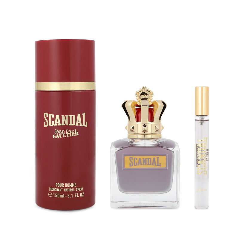 Set Jean Paul Gaultier Scandal 3pzs 100ml Edt S... image number null