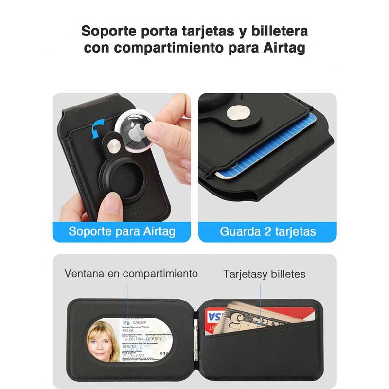 Funda Mybat Tarjetero Soporte Magnetico Compati... image number null
