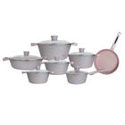 Batería Harraz cookware Rosa set13 piezas