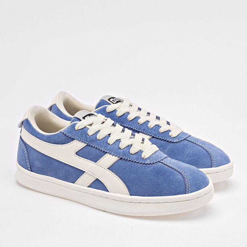 Mora Urban Tenis urbano para mujer azul blanco image number null
