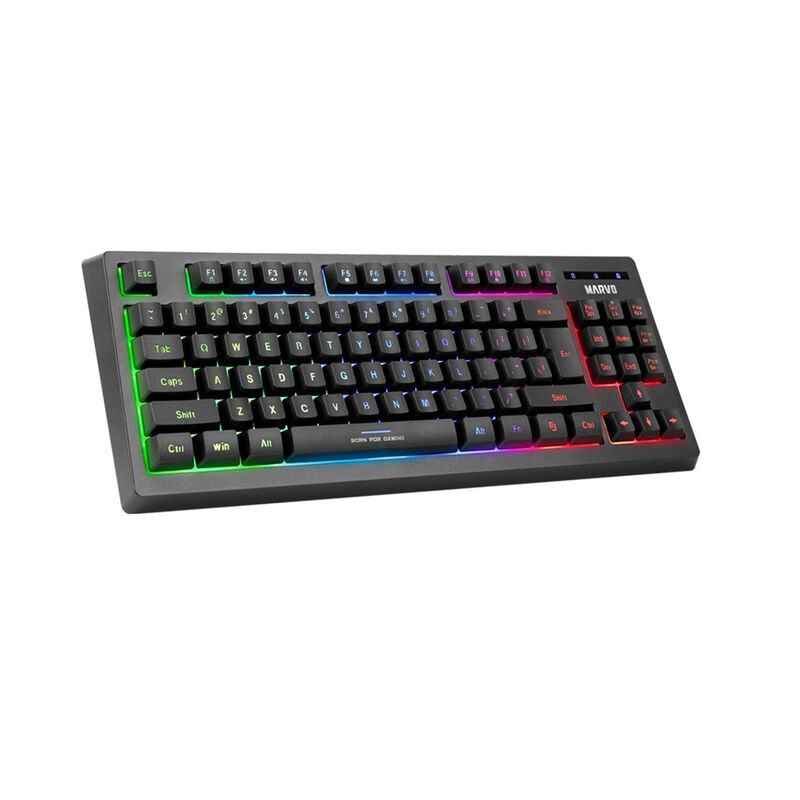 Set Cm-310 Blanco Marvo Teclado Mouse y Tapete ... image number null