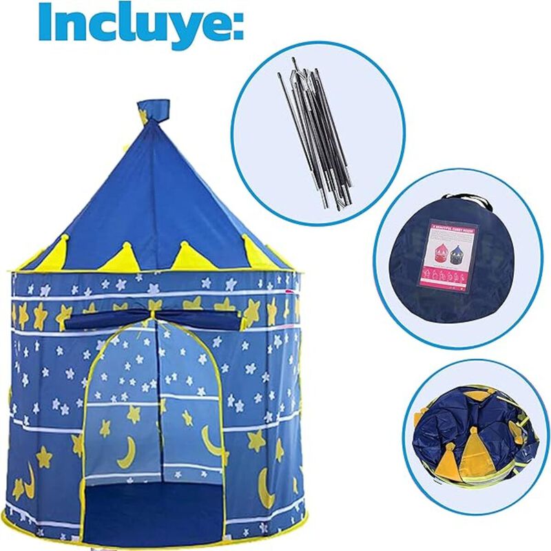 Casa de Campa&ntilde;a Azul para Ni&ntilde;os Bluelander image number null