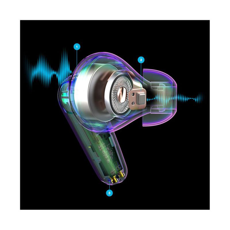 Audifonos Bluetooth Go Pods con cancelaci&oacute;n de ... image number null