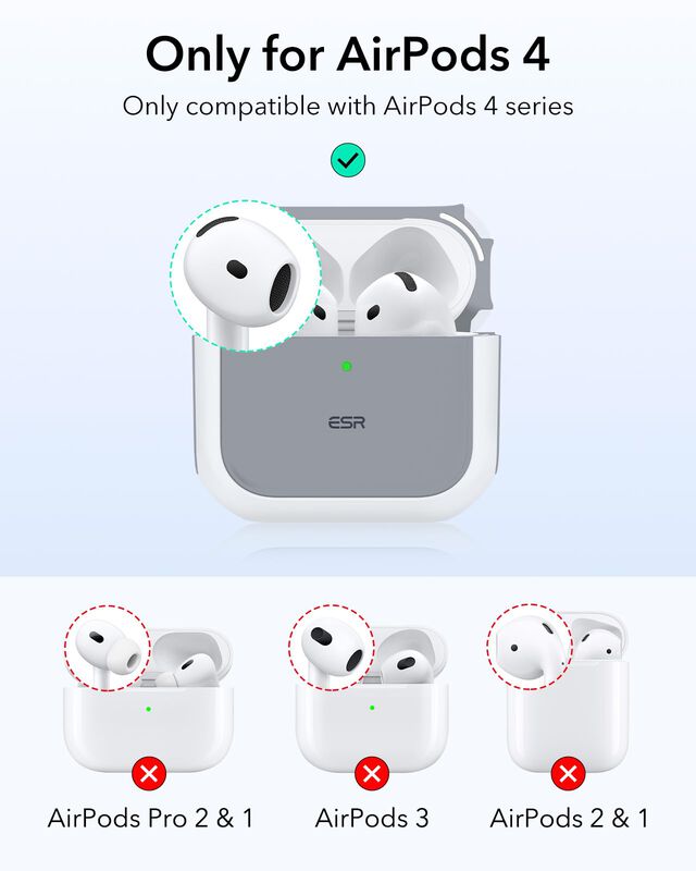Funda Esr Para Airpods 4 Compatible Con Airpods... image number null