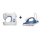 Paquete Singer M3405 M&aacute;quina de Coser + Plancha SteamChoice 12,000 Watts ORT8