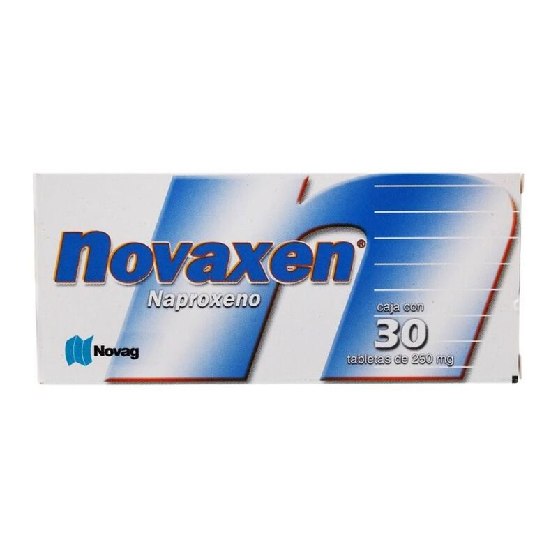 Novaxen 250mg caja con 30 tabletas image number null
