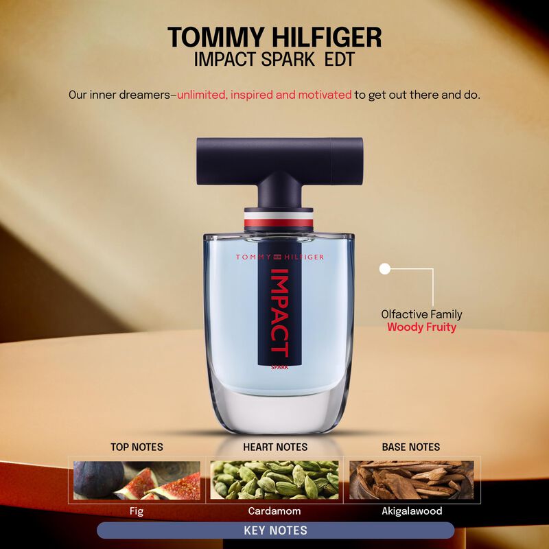 Perfume Tommy Hilfiger Impact Spark 100 Ml Eau ... image number null