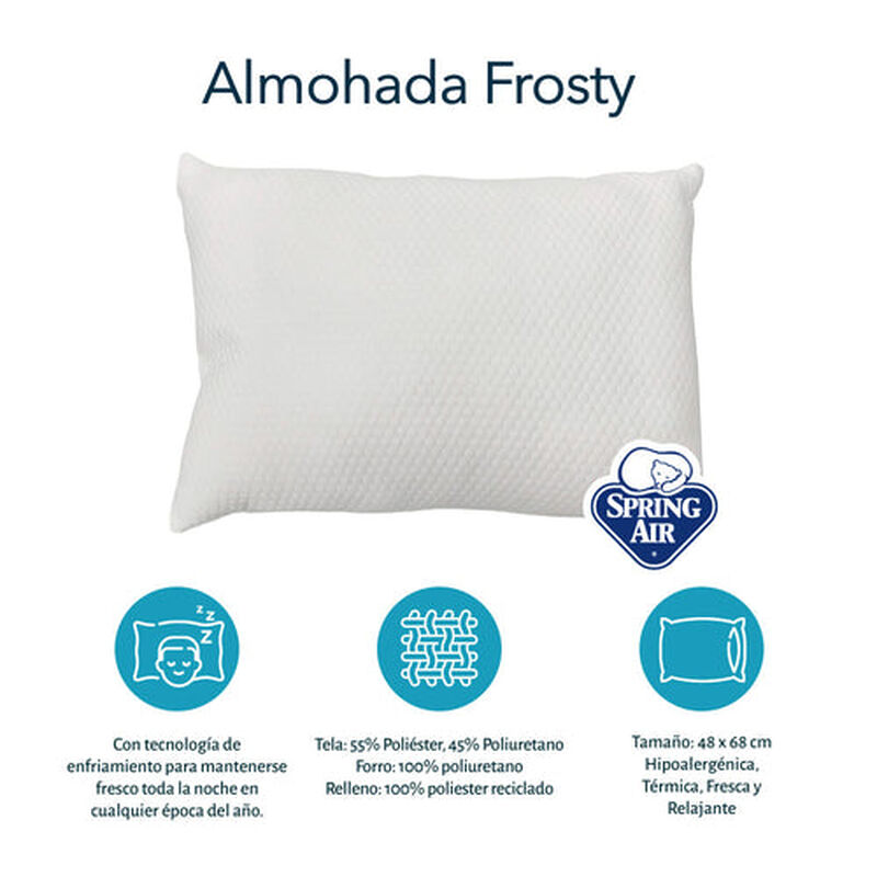 Almohada Frosty Spring Air image number null