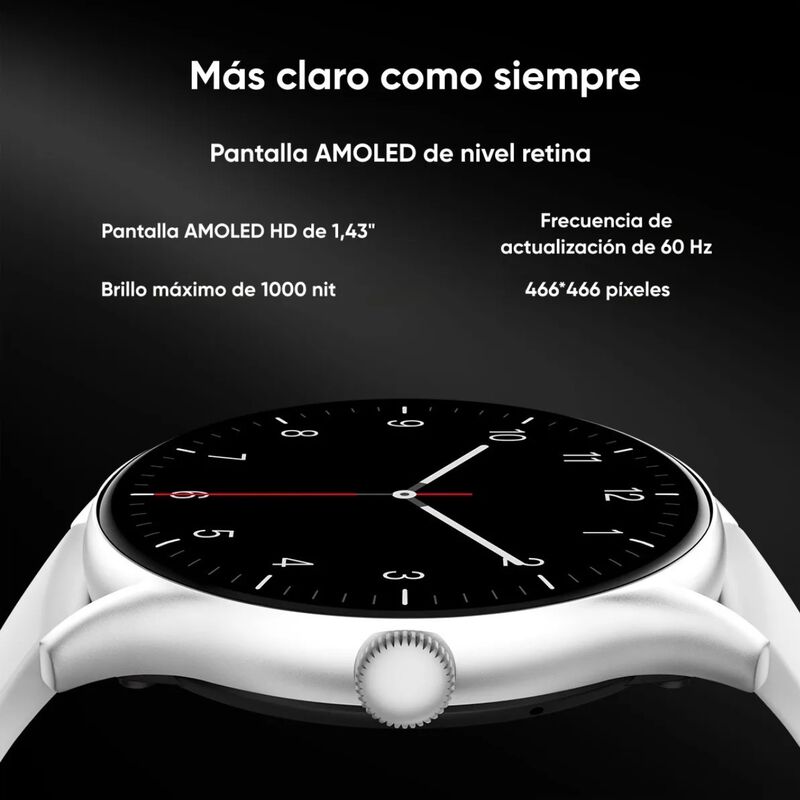 SmartWatch QCY Watch GT Negro image number null