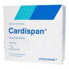 Cardispan Tabletas Masticables 1 G, 20 Tabletas