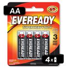 Pila Eveready Carb&oacute;n Zinc AA Blister 4 Unidades