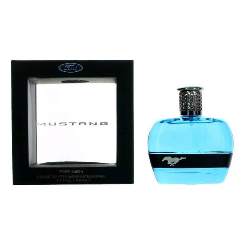 Perfume Mustang Blue Edt En Aerosol, 100 Ml, Pa... image number null