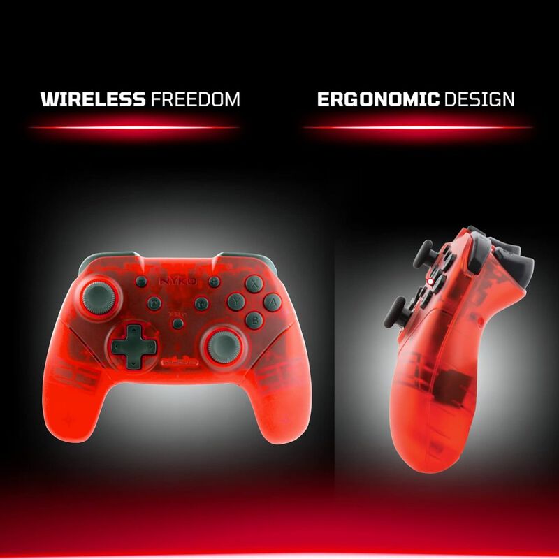 Control inal&aacute;mbrico para Nintendo Switch (Rojo ... image number null