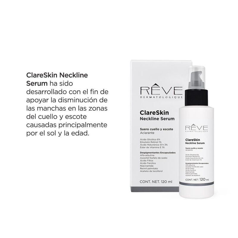 R&Ecirc;VE ClareSkin Neckline Serum 120 ml image number null