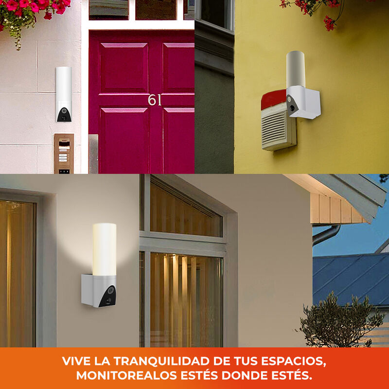 C&aacute;mara de Monitoreo con L&aacute;mpara Inteligente Wi-... image number null