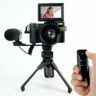 Cámara Digital Vak P01 Lcd 3' 48mp 4k Tripie Co... Cámara Digital Vak P01 Lcd 3' 48mp 4k Tripie Control Micrófono