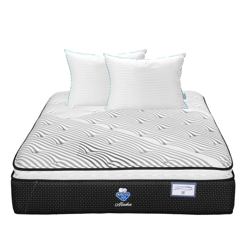 Colch&oacute;n Spring Air Alaska Queen Size +  Almohad... image number null