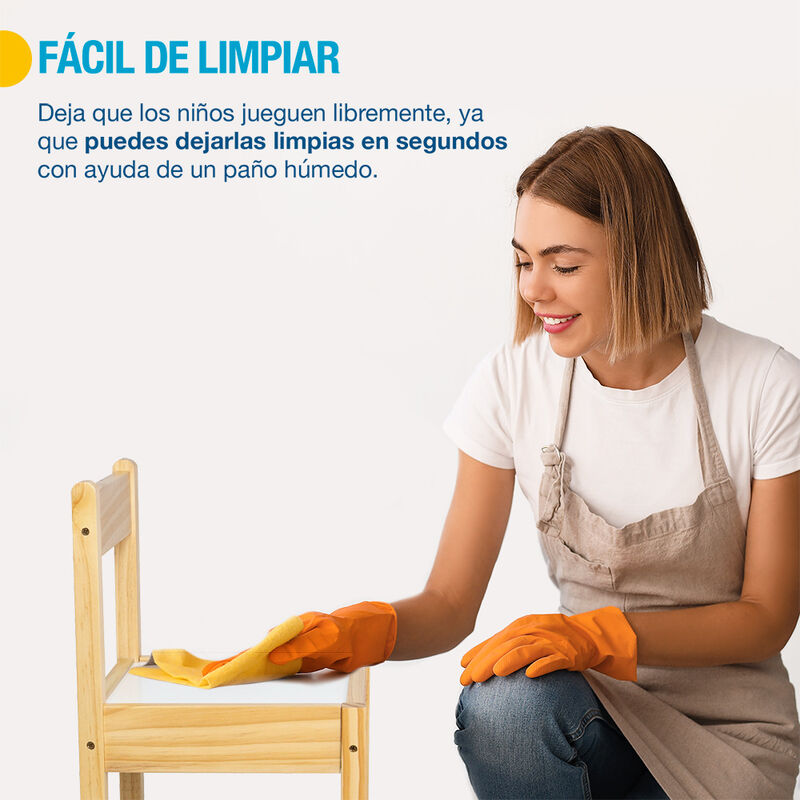 Sillas para Ni&ntilde;os de Madera para Mesita Montess... image number null