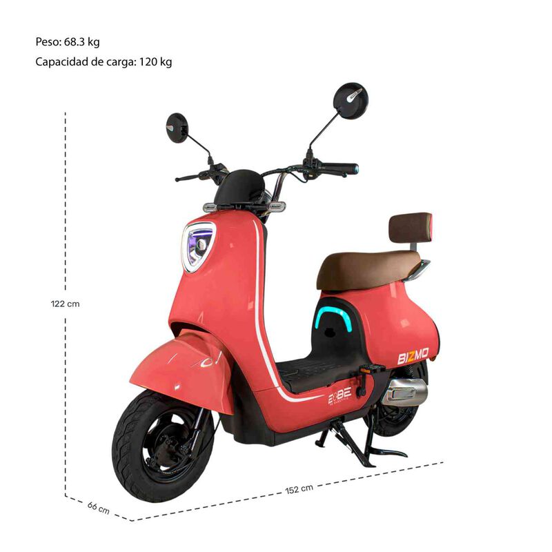 Bicicleta Bicimoto Eléctrica 500w 48v 35km/h Lu... image number null