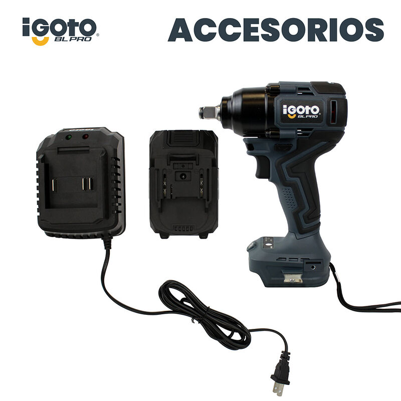 Llave De Impacto Desatornillador Inalámbrica Br... image number null