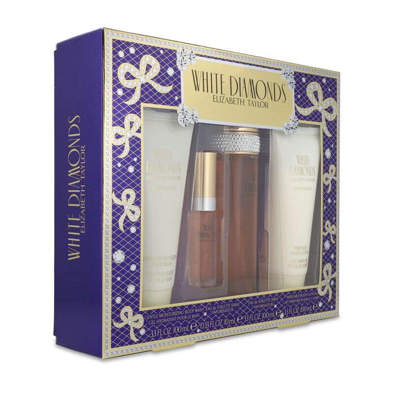 Set Elizabeth Taylor White Diamonds 4Pzs 100Ml ... image number null
