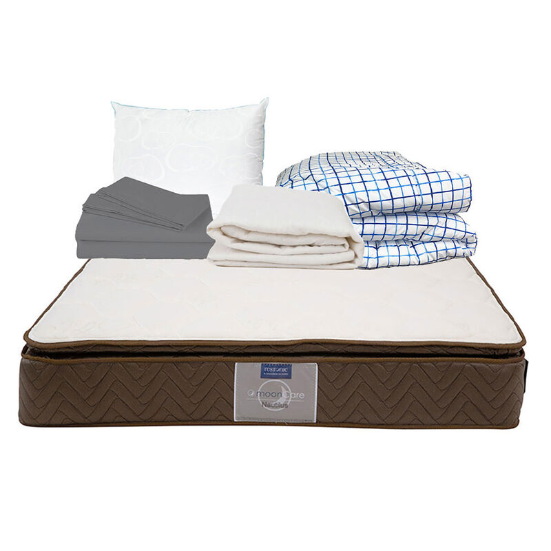 Colch&oacute;n King Size Restonic Nautilus  + Almohada... image number null