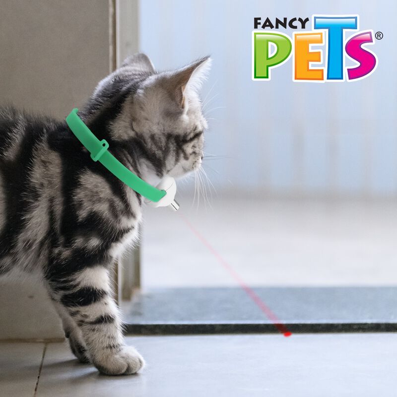 Fancy Pets. Juguete Collar para Gato con Punter... image number null