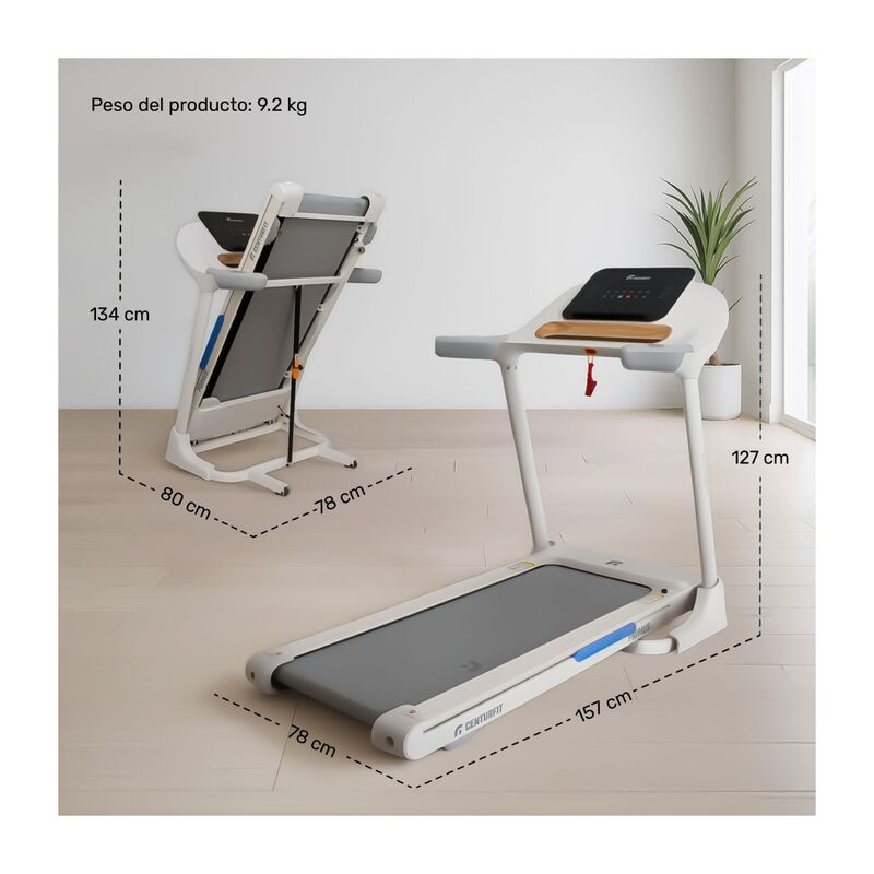 Caminadora Electrica Plegable Pro 15km/h Inclin... image number null