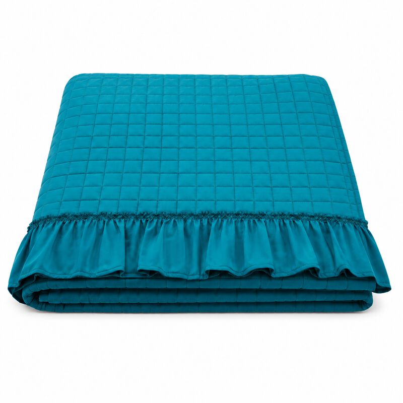 Colcha Neo Esmeralda Azul King Size Fundas Deco... image number null