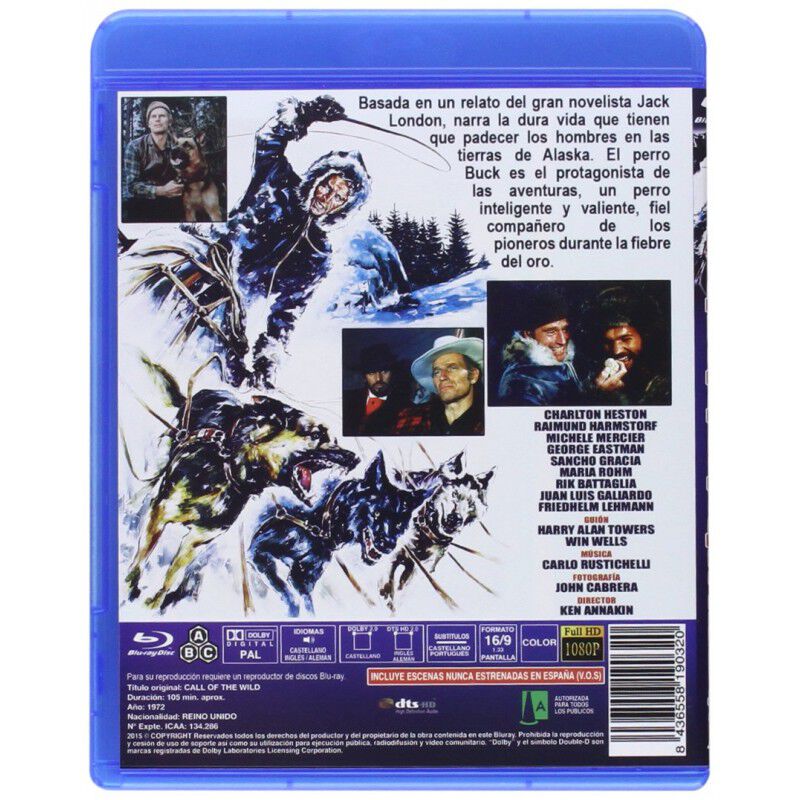 La Selva Blanca Blu-ray (la Llamada De Lo Salva... image number null