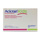 Acicran kids vitaminas suplemento alimenticio polvo con 30 sobres