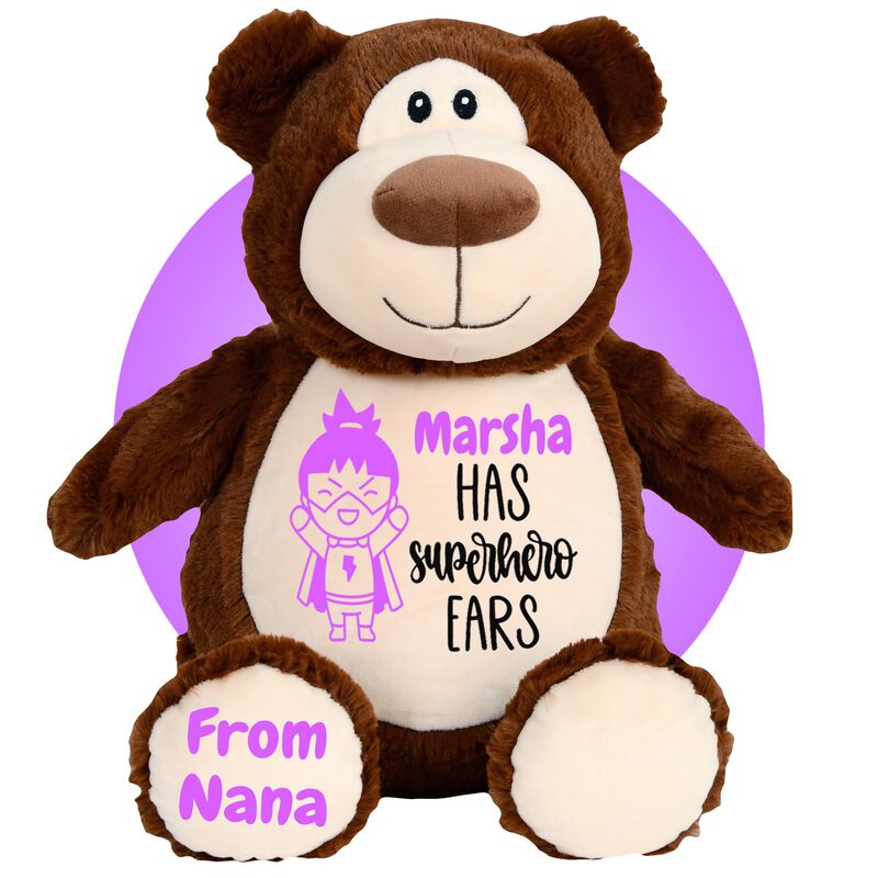 Figura De Peluche Kikilishop 43 cm Superh&eacute;roe C... image number null