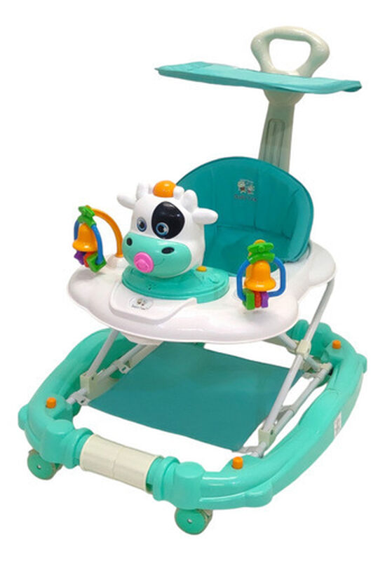 Andadera Mecedora Musical Con Baston Toldo Llan... image number null